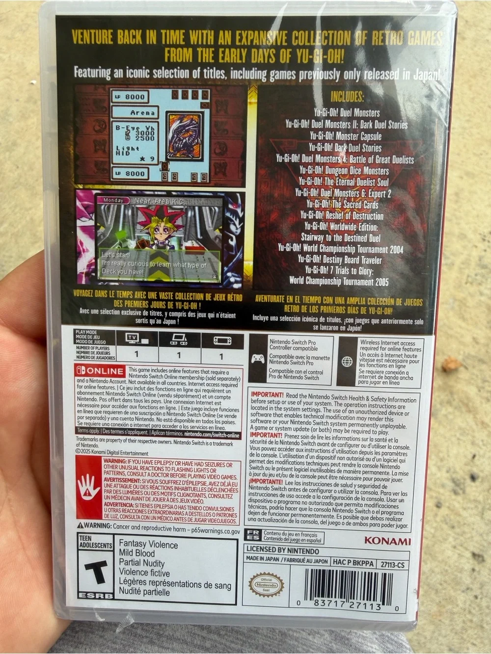 Yu-Gi-Oh! Early Days Collection - Nintendo Switch (Black/Gold)